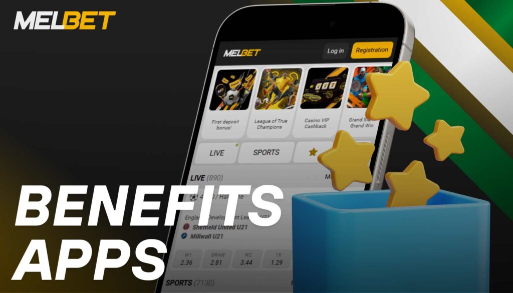 Betting benefits of the Melbet Pakistan app
