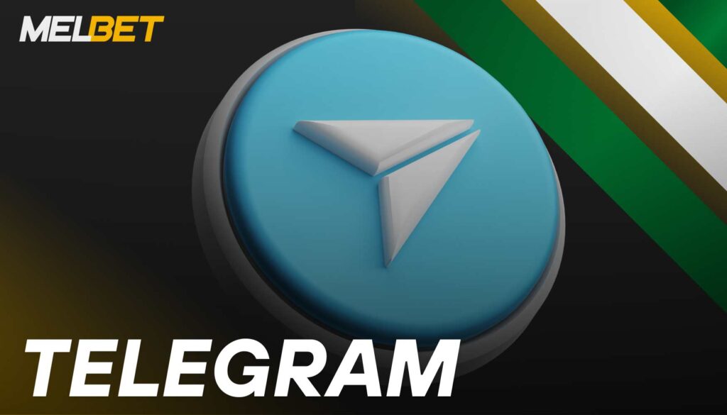 How you can contact Melbet via Telegram